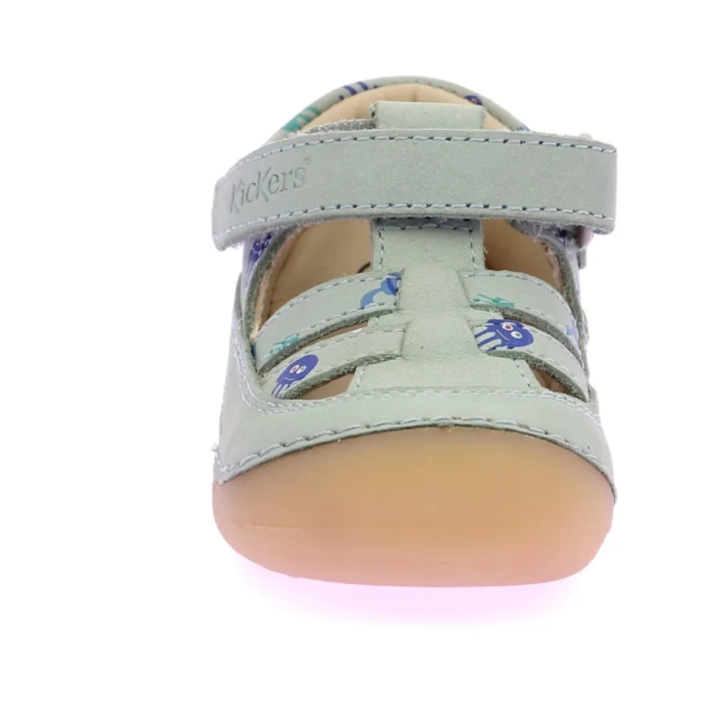 Kickers Sandalen^Comfortabele Leren Mary Jane Schoenen