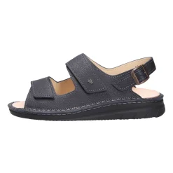 Heren Finn Comfort Comfortabele leren sandalen met zachte binnenzool
