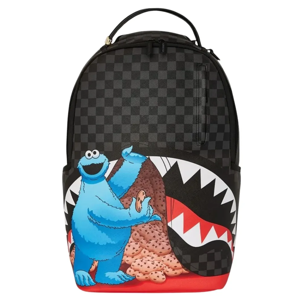 Heren SPRAYGROUND Cookie Monster Sneak Rugzak in Zwart