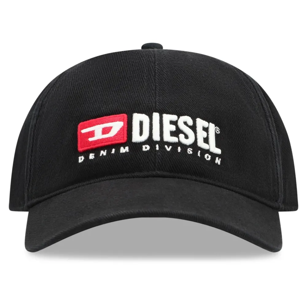 Heren Diesel Petten^Corry-Div-Wash Logo Baseball Cap