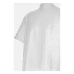 Heren WOOYOUNGMI Cotton Back Logo T-Shirt