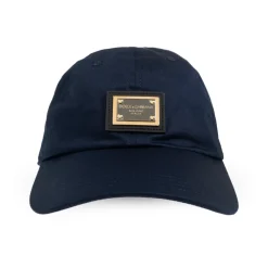 Heren Dolce & Gabbana Cotton Baseball Cap met Logo Tag