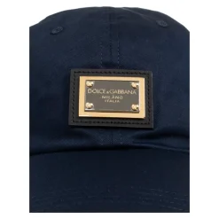Heren Dolce & Gabbana Cotton Baseball Cap met Logo Tag