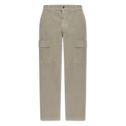 Heren Burberry Broeken^Cotton Cargo Broek