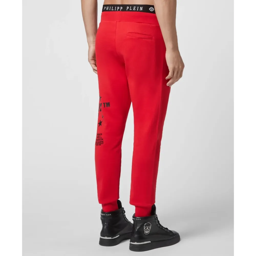 Heren Philipp Plein Cotton Fleece Joggers