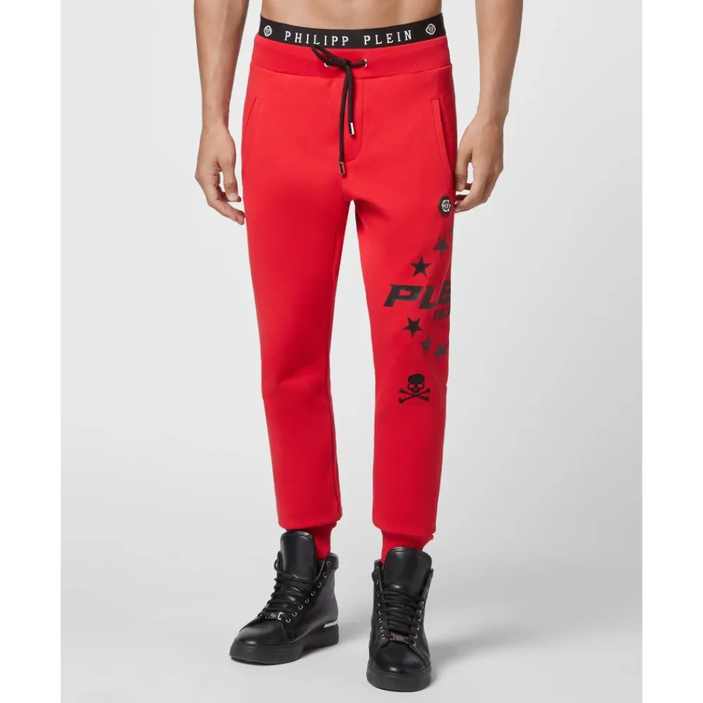 Heren Philipp Plein Cotton Fleece Joggers