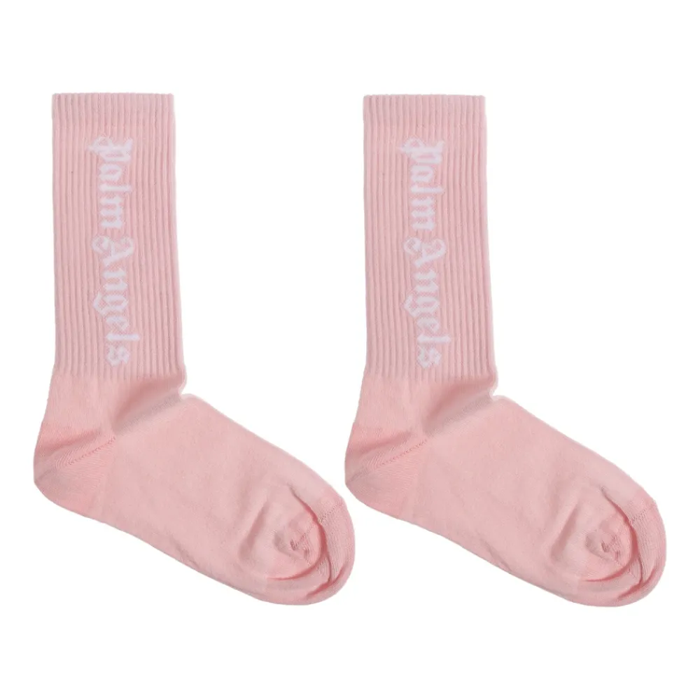 Palm Angels Ondergoed & Sokken^Cotton Logo Socks