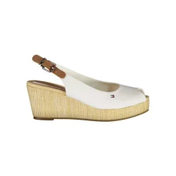 DAMES Tommy Hilfiger Sleehakken^Cotton Sandal