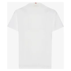 Heren MC2 Saint Barth Shirts^Cotton T-shirt met logo-opdruk
