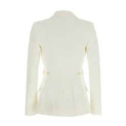 DAMES Elisabetta Franchi Jassen^Crepe jas met juweel accessoire