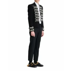 Heren Balmain Crepe spencer jasje met geborduurde frogging