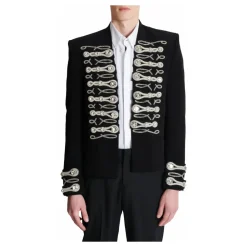 Heren Balmain Crepe spencer jasje met geborduurde frogging