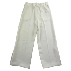 Elisabetta Franchi Broeken & Jeans^Crème Meisjesbroek, Gecertificeerd Product