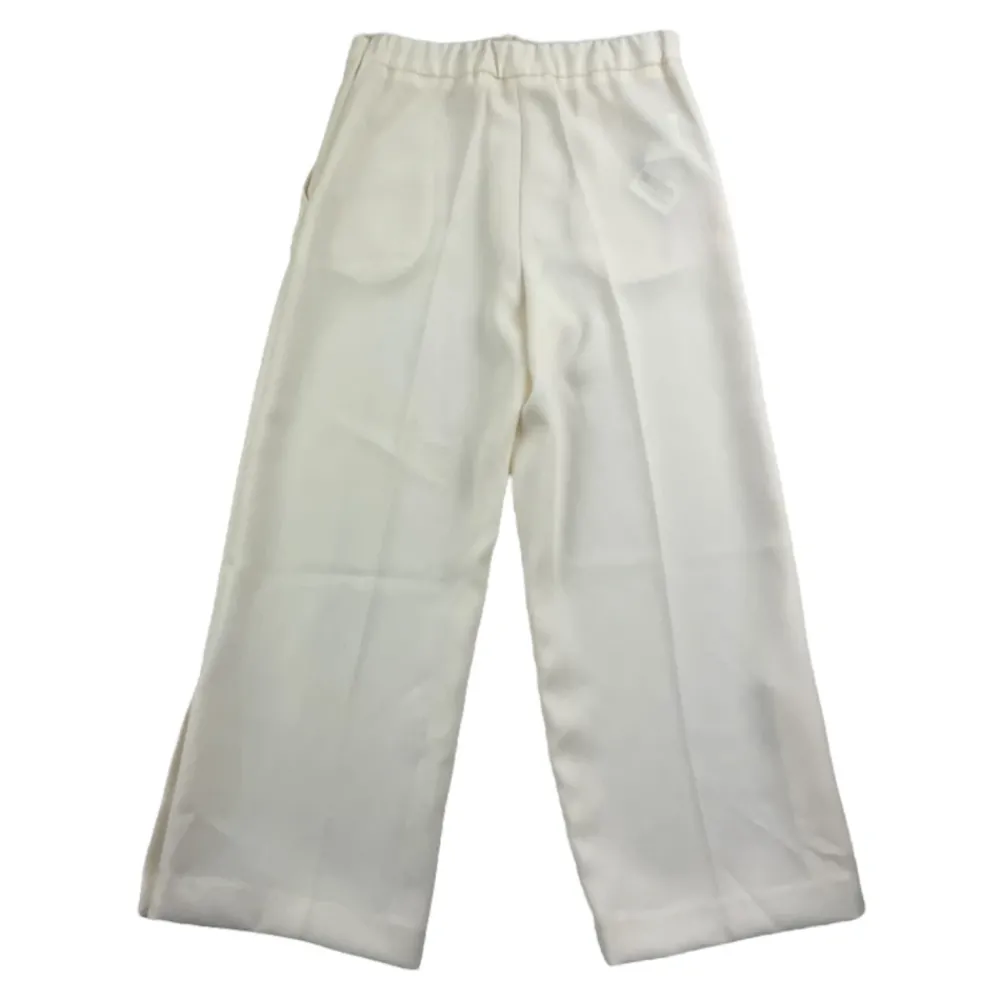 Elisabetta Franchi Broeken & Jeans^Crème Meisjesbroek, Gecertificeerd Product