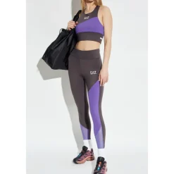 Emporio Armani EA7 Sportshirts^Crop Training Top