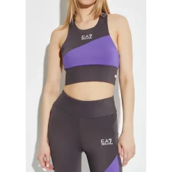 Emporio Armani EA7 Sportshirts^Crop Training Top