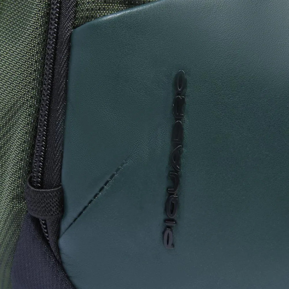 DAMES Piquadro Heuptassen^Crossover stoffen en bio-based materiaal zakje met RFID-bescherming