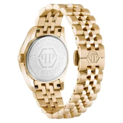 DAMES Philipp Plein Horloges^Crystal Gold Superlative Date Horloge