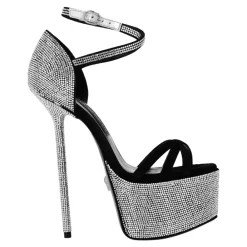 DAMES Philipp Plein Sandalen^Crystal Platform Sandals