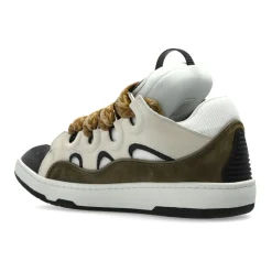DAMES Lanvin Curb Leather Sneakers