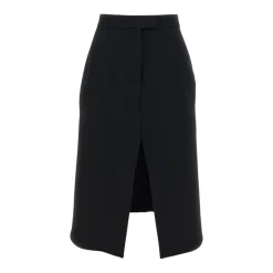 DAMES Alexander McQueen Rokken^Cutaway Kokerrok