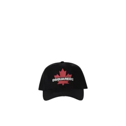 Heren Dsquared2 Petten^D2 Leaf Baseballpet