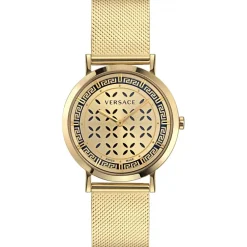 DAMES Versace Horloges^Dames Quartz Horloge Nieuwe Generatie Goudkleur