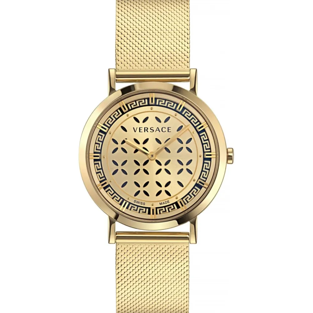 DAMES Versace Horloges^Dames Quartz Horloge Nieuwe Generatie Goudkleur