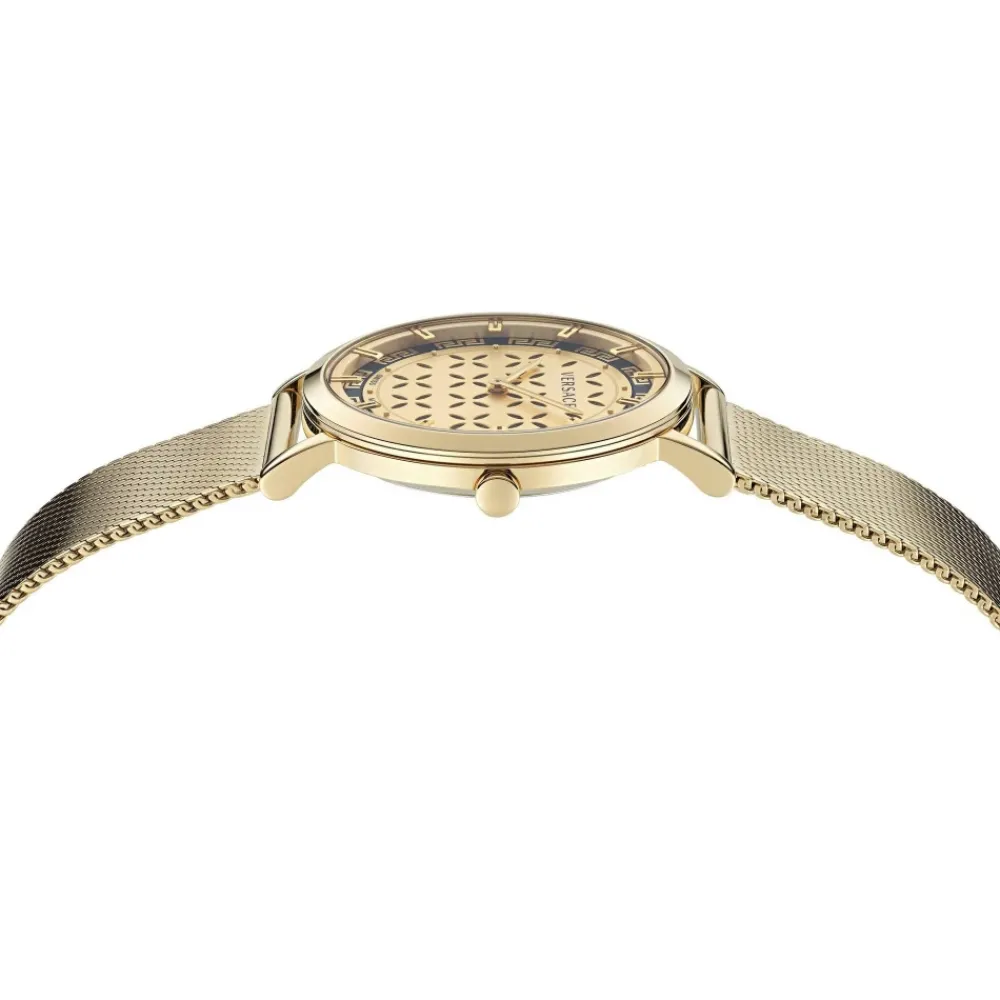 DAMES Versace Horloges^Dames Quartz Horloge Nieuwe Generatie Goudkleur