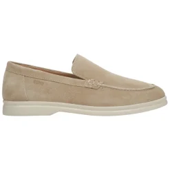 DAMES Estro Dames Sand Natuurlijke Velours Loafers ER00113365
