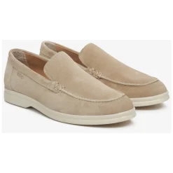 DAMES Estro Dames Sand Natuurlijke Velours Loafers ER00113365