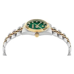 DAMES Philipp Plein Dameshorloge Datum Superlatief Bicolor/groen