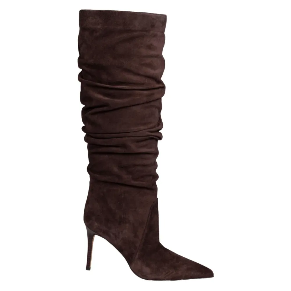 DAMES Michael Kors Enkellaarsjes|Laarzen^Dawn Leather Boot