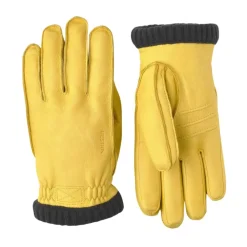 Heren Hestra Deerskin Primaloft Rib Handschoenen,