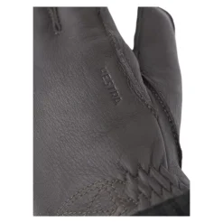 Heren Hestra Deerskin Primaloft Rib Handschoenen, Donker