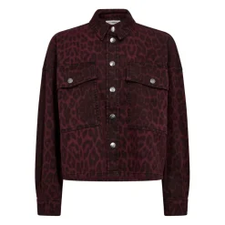 DAMES Co'Couture Denim Crop Shirt Blouse