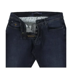 Heren Atelier Noterman Denim Jeans in Rustiek Groen