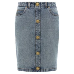 DAMES Balmain Denim Midi Rok