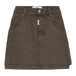 DAMES Ball Rokken^Denim Mini Rok Koffieboon