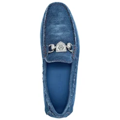 Heren Philipp Plein Instappers & Slip Ons^Denim Moccasin