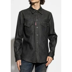 Heren Dsquared2 Denim overhemd
