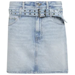 DAMES Ganni Rokken^Denim Rits Sluiting Verstelbare Taille Jeans