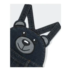 Moschino Jumpsuits^Denim Salopette en T-shirt met lange mouwen set