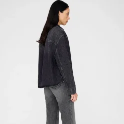 DAMES Anine Bing Blouses^Denim Shirt Box Fit