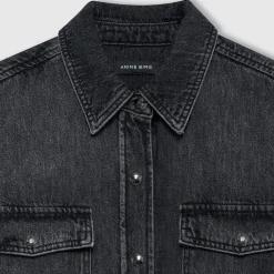 DAMES Anine Bing Blouses^Denim Shirt Box Fit