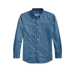 Heren Polo Ralph Lauren Denim Shirt op Maat