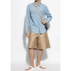 Heren Isabel Marant Denim Shirt Vasco