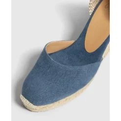 DAMES Castañer Sleehakken^Denim Sleehakken