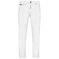Heren Philipp Plein Jeans^Denim Trousers Detroit Fit Hexagon