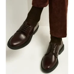 Heren Kiton Instappers & Slip Ons|Nette Schoenen^Derby in Glad Kalfsleer